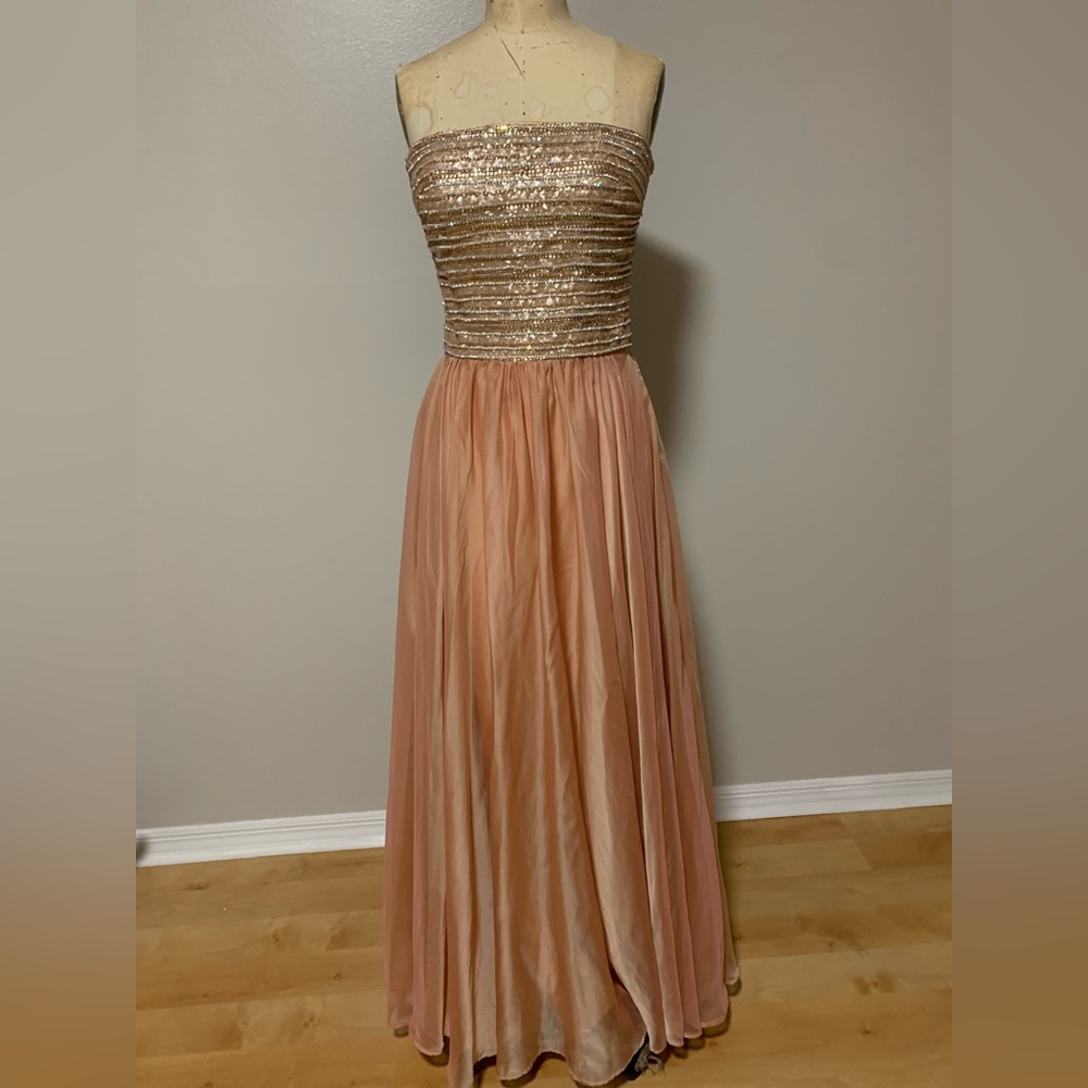 Prom dress excellent condition never worn.     Make me an offer.